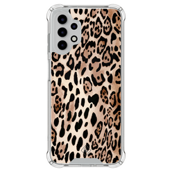 Casimoda Samsung Galaxy A13 4G shockproof hoesje - Golden wildcat