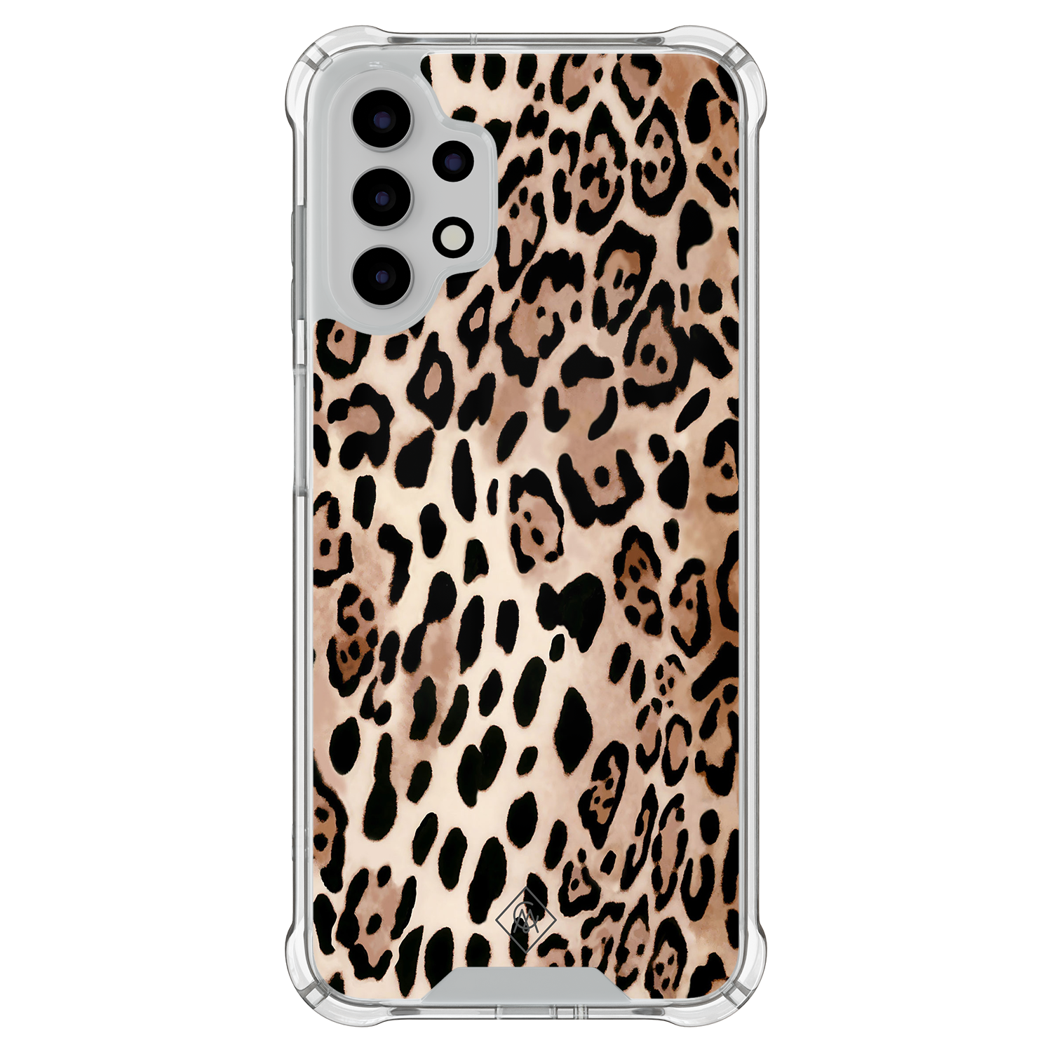 Samsung Galaxy A13 4G shockproof hoesje Golden wildcat
