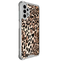 Casimoda Samsung Galaxy A13 4G shockproof hoesje - Golden wildcat
