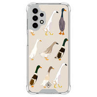 Casimoda Samsung Galaxy A13 4G shockproof hoesje - Duck life