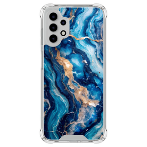 Casimoda Samsung Galaxy A13 4G shockproof hoesje - Ocean marble