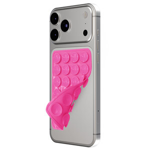 Casimoda Dubbele zijde zuignap voor telefoon - Roze zuignap