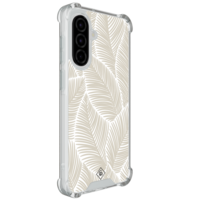 Casimoda Samsung Galaxy A37 shockproof hoesje - Palmy leaves beige