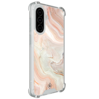 Casimoda Samsung Galaxy A37 shockproof hoesje - Marmer waves