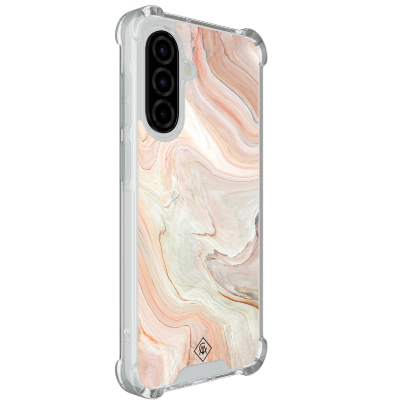 Casimoda Samsung Galaxy A37 shockproof hoesje - Marmer waves