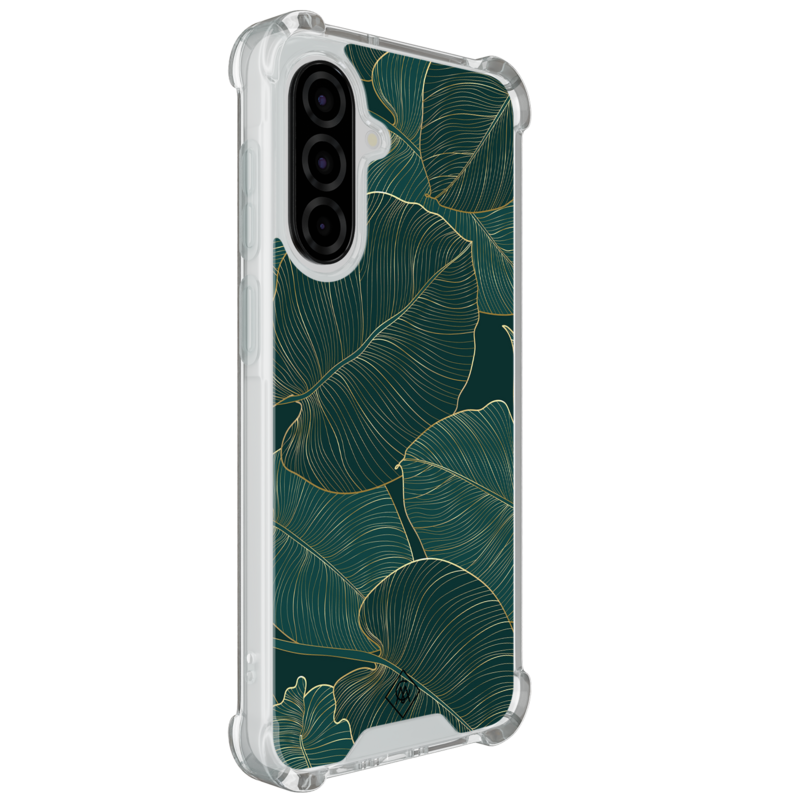 Casimoda Samsung Galaxy A37 shockproof hoesje - Monstera leaves