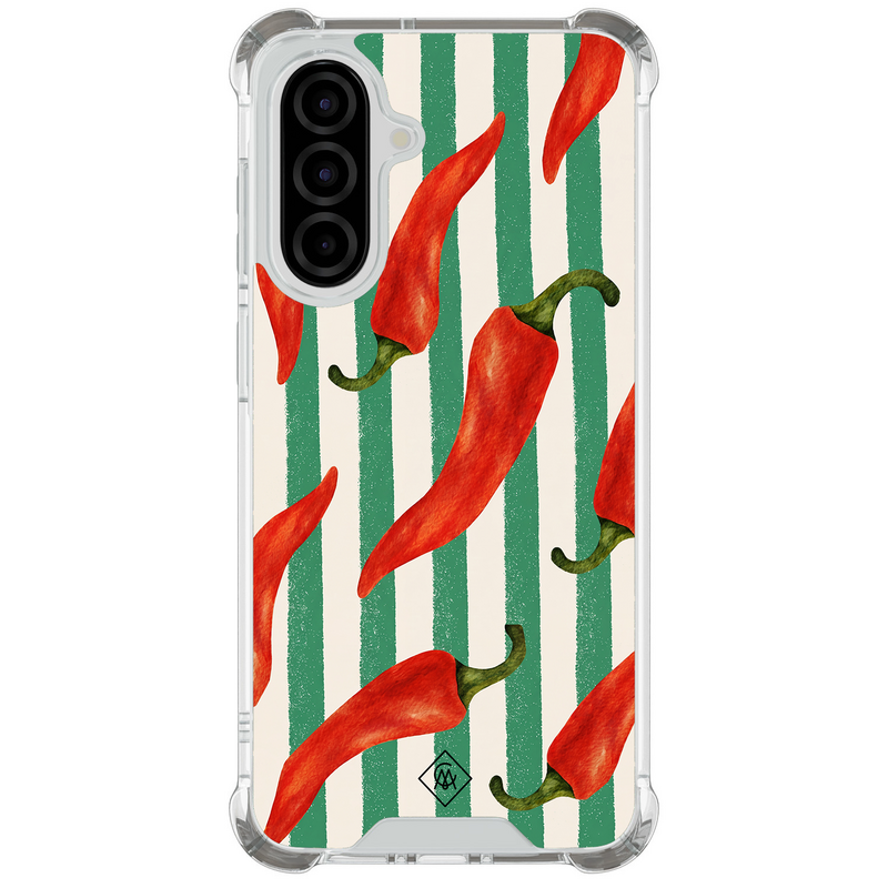 Casimoda Samsung Galaxy A37 shockproof hoesje - Hot pepper vibes