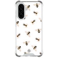 Casimoda Samsung Galaxy A37 shockproof hoesje - Bee happy