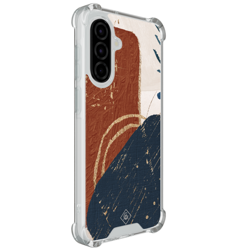 Casimoda Samsung Galaxy A37 shockproof hoesje - Abstract terracotta
