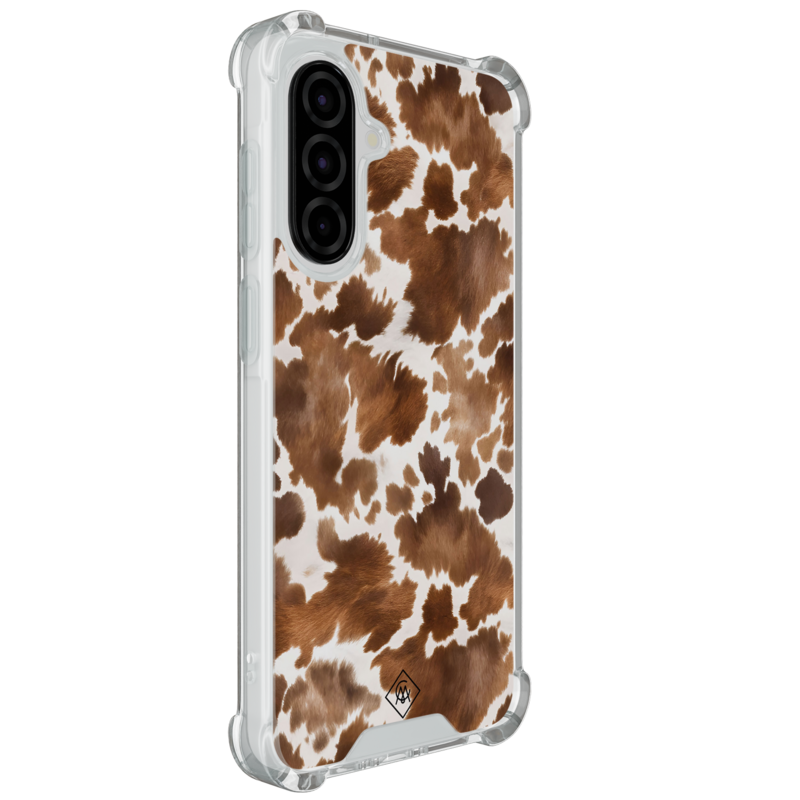 Casimoda Samsung Galaxy A37 shockproof hoesje - Koeienprint