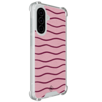 Casimoda Samsung Galaxy A37 shockproof hoesje - Soft stripes