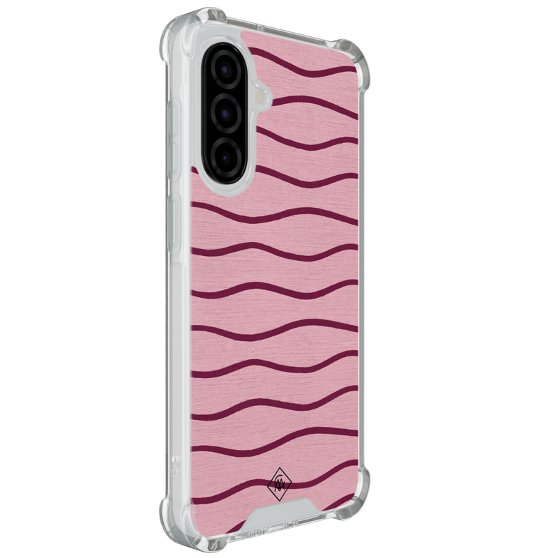 Casimoda Samsung Galaxy A37 shockproof hoesje - Soft stripes