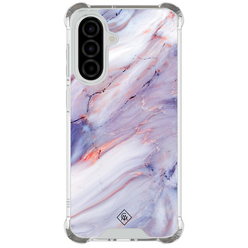 Casimoda Samsung Galaxy A37 shockproof hoesje - Marmer paars