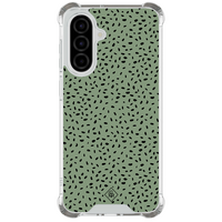 Casimoda Samsung Galaxy A37 shockproof hoesje - Green confetti