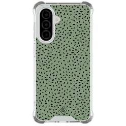 Casimoda Samsung Galaxy A37 shockproof hoesje - Green confetti