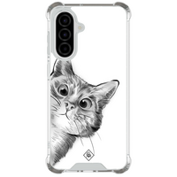Casimoda Samsung Galaxy A37 shockproof hoesje - Kat kiekeboe