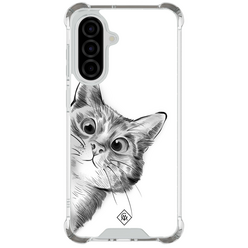 Casimoda Samsung Galaxy A37 shockproof hoesje - Kat kiekeboe