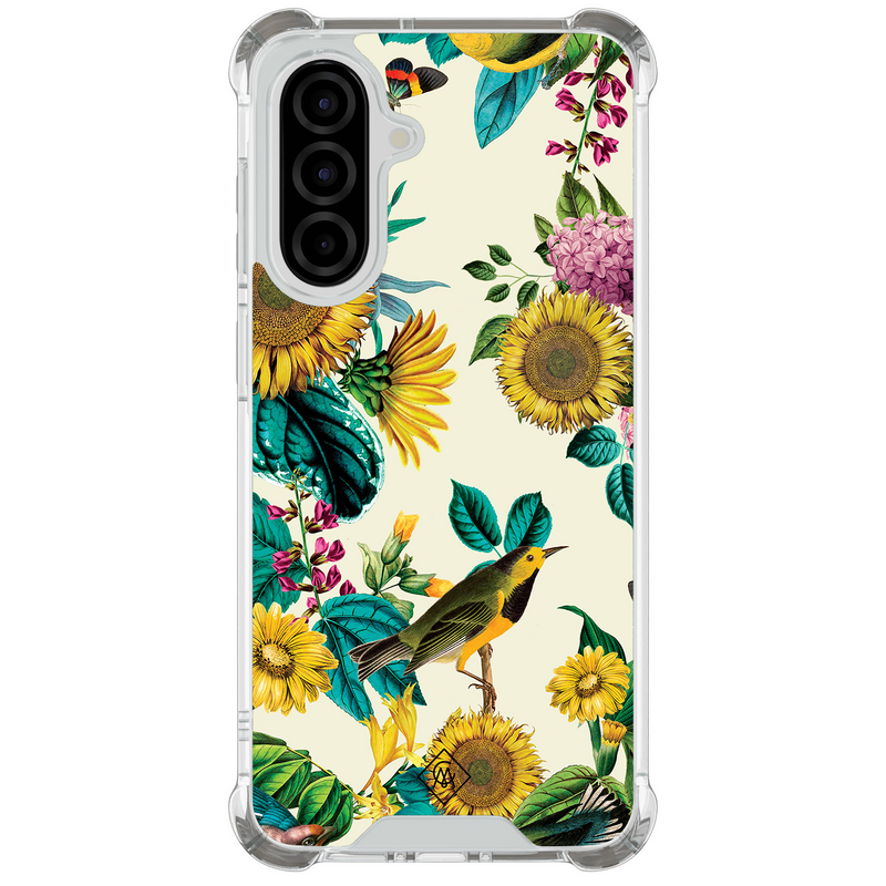 Casimoda Samsung Galaxy A37 shockproof hoesje - Sunflowers