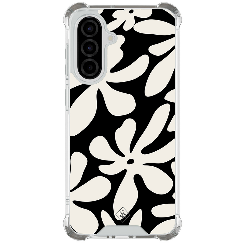 Casimoda Samsung Galaxy A37 shockproof hoesje - Noir bloom