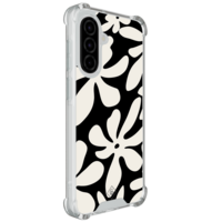 Casimoda Samsung Galaxy A37 shockproof hoesje - Noir bloom