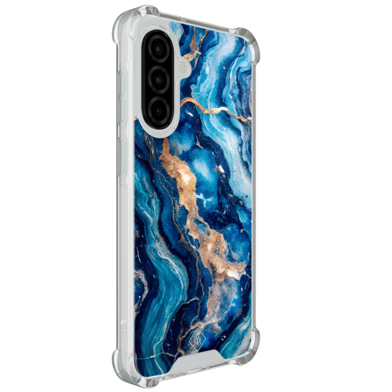 Casimoda Samsung Galaxy A37 shockproof hoesje - Ocean marble