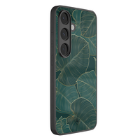 Casimoda Samsung Galaxy S26 glazen hardcase - Monstera leaves
