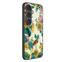 Casimoda Samsung Galaxy S26 glazen hardcase - Sunflowers