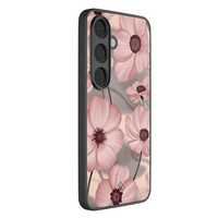 Casimoda Samsung Galaxy S26 glazen hardcase - Soft bloom pink