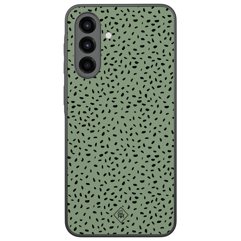 Casimoda Samsung Galaxy A37 hoesje - Green confetti