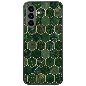 Casimoda Samsung Galaxy A37 hoesje - Kubus groen