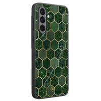 Casimoda Samsung Galaxy A37 hoesje - Kubus groen