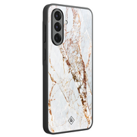 Casimoda Samsung Galaxy A37 hoesje - Marmer goud