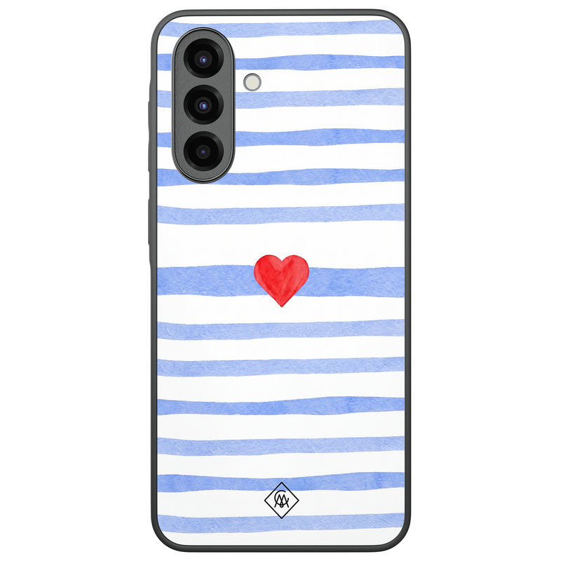 Casimoda Samsung Galaxy A37 hoesje - Blue love lines