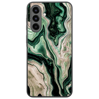 Casimoda Samsung Galaxy A37 hoesje - Green waves