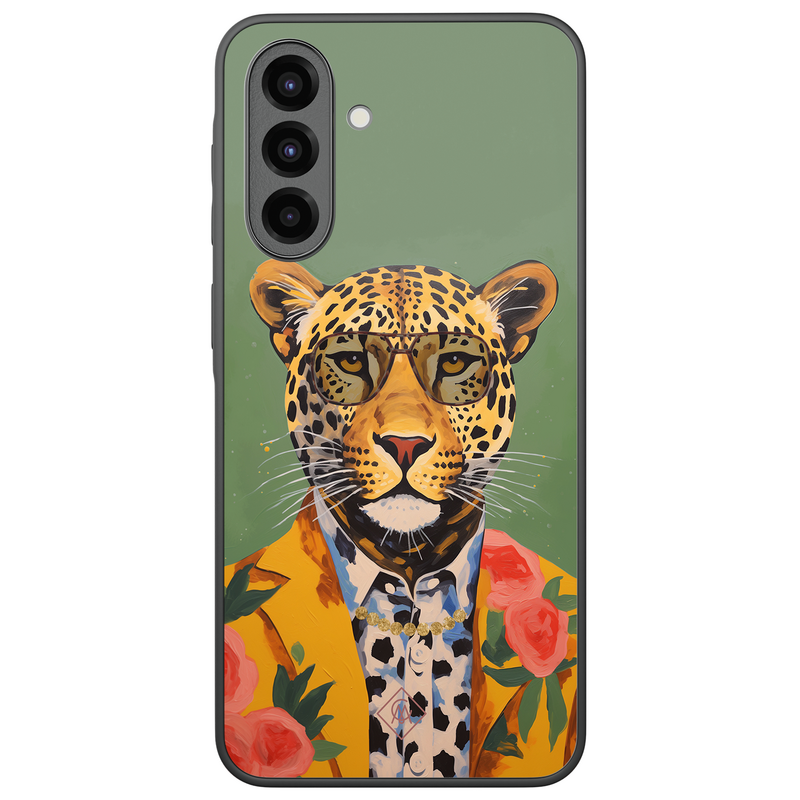 Casimoda Samsung Galaxy A37 hoesje - Luipaard hipster