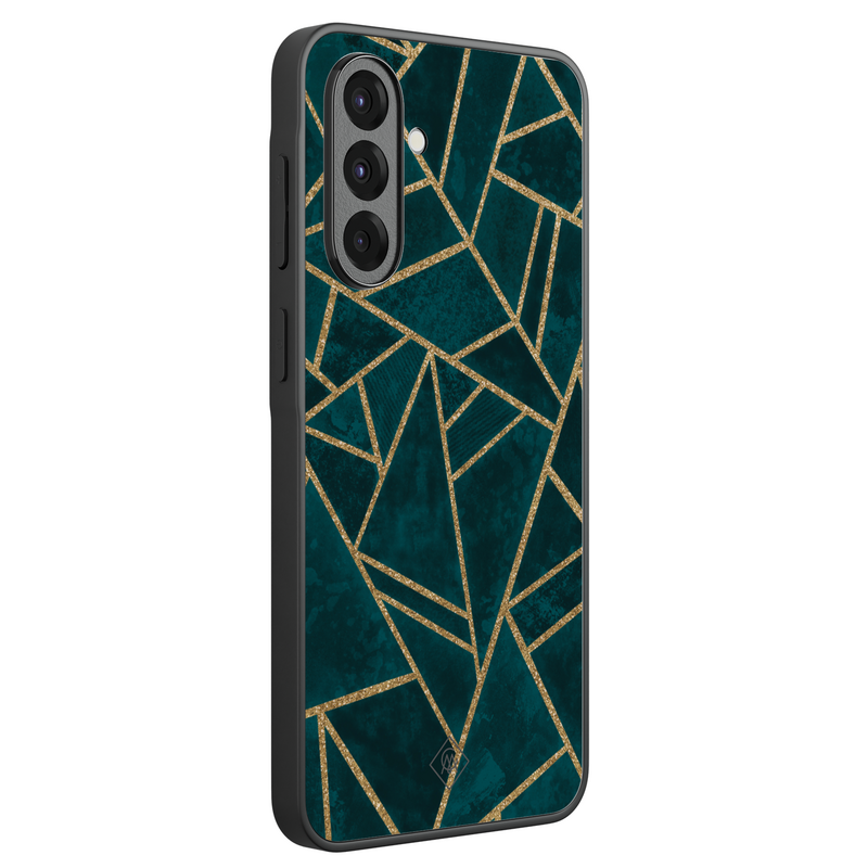 Casimoda Samsung Galaxy A37 hoesje - Blue shapes