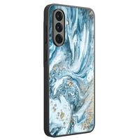 Casimoda Samsung Galaxy A37 hoesje - Marble sea