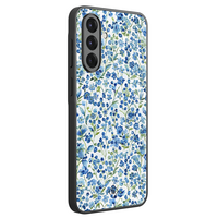 Casimoda Samsung Galaxy A37 hoesje - Vintage blue floral