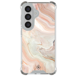 Casimoda Samsung Galaxy S26 Plus shockproof hoesje - Marmer waves