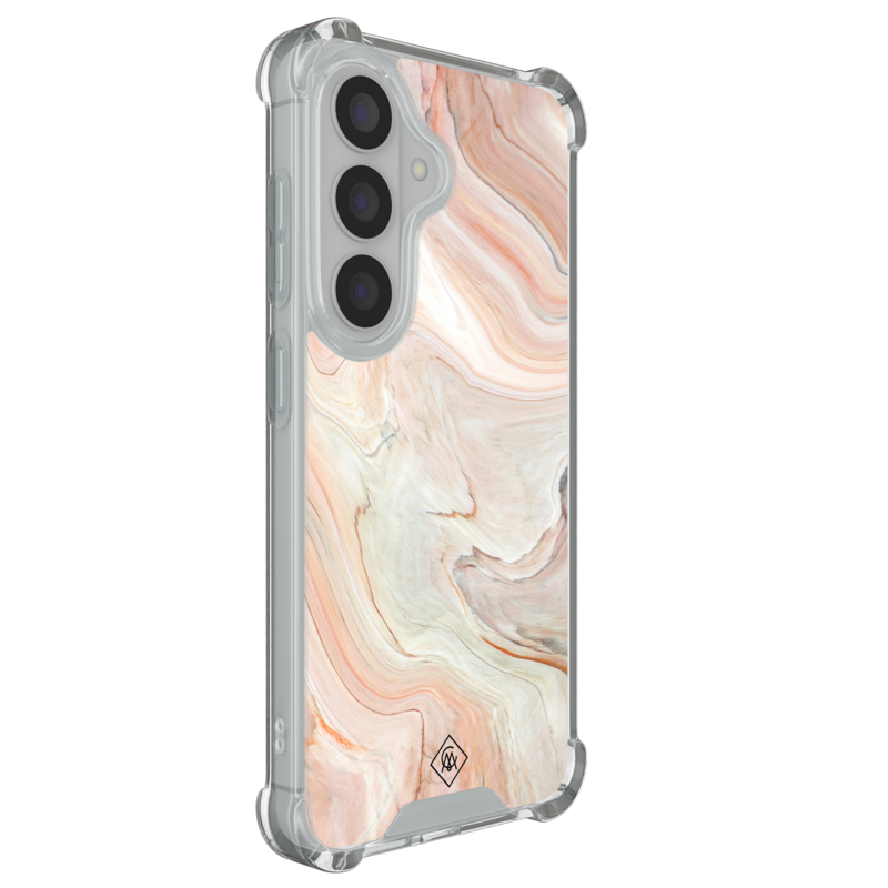 Casimoda Samsung Galaxy S26 Plus shockproof hoesje - Marmer waves