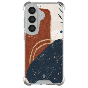 Casimoda Samsung Galaxy S26 Plus shockproof hoesje - Abstract terracotta