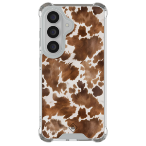 Casimoda Samsung Galaxy S26 Plus shockproof hoesje - Koeienprint