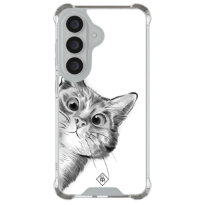 Casimoda Samsung Galaxy S26 Plus shockproof hoesje - Kat kiekeboe