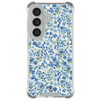 Casimoda Samsung Galaxy S26 Plus shockproof hoesje - Vintage blue floral