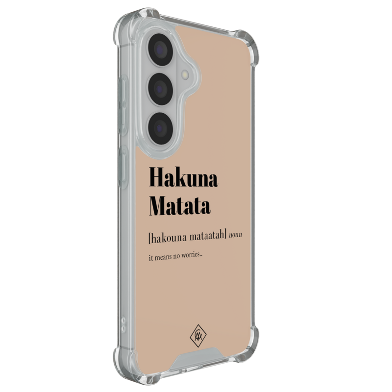 Casimoda Samsung Galaxy S26 Plus shockproof hoesje - Hakuna matata