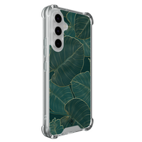 Casimoda Samsung Galaxy A55 shockproof hoesje - Monstera leaves