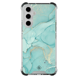 Casimoda Samsung Galaxy A55 shockproof hoesje - Touch of mint