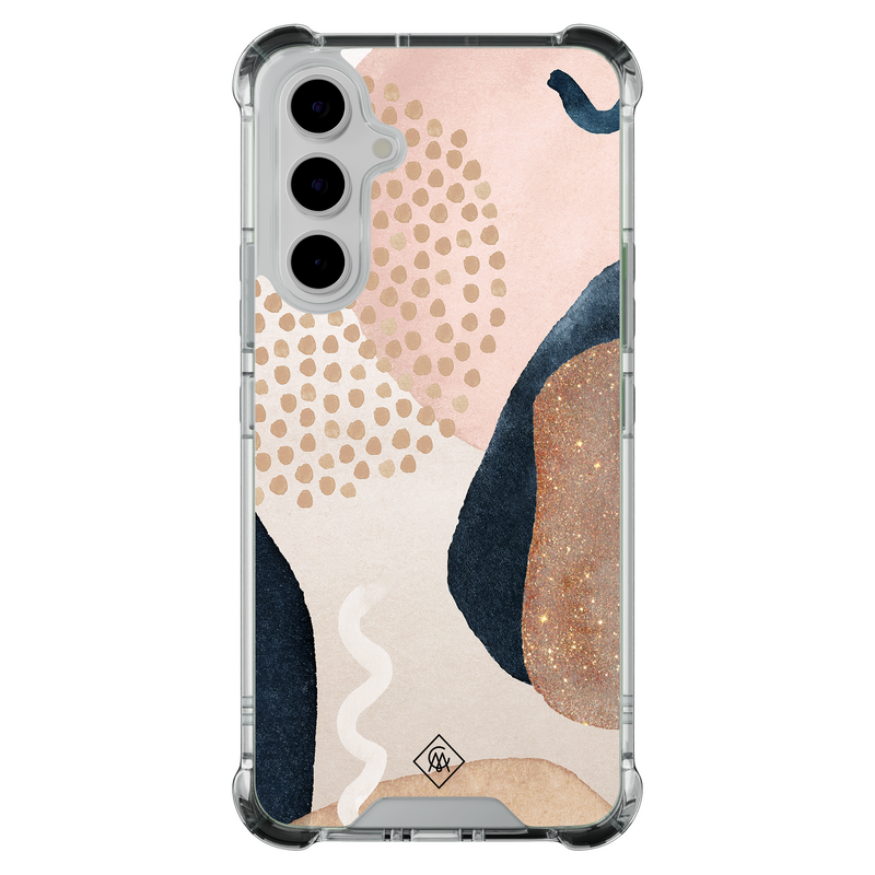 Casimoda Samsung Galaxy A55 shockproof hoesje - Abstract dots