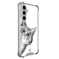 Casimoda Samsung Galaxy A55 shockproof hoesje - Kat kiekeboe