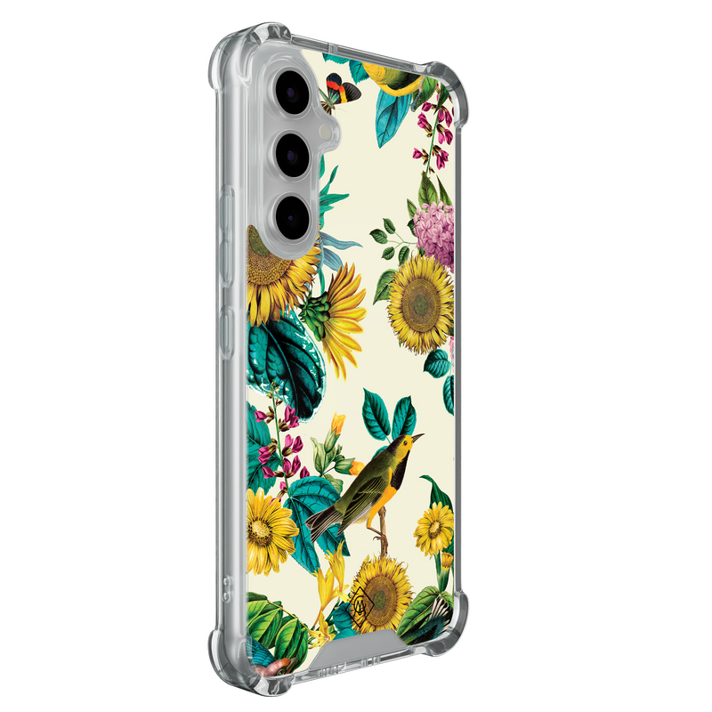 Casimoda Samsung Galaxy A55 shockproof hoesje - Sunflowers